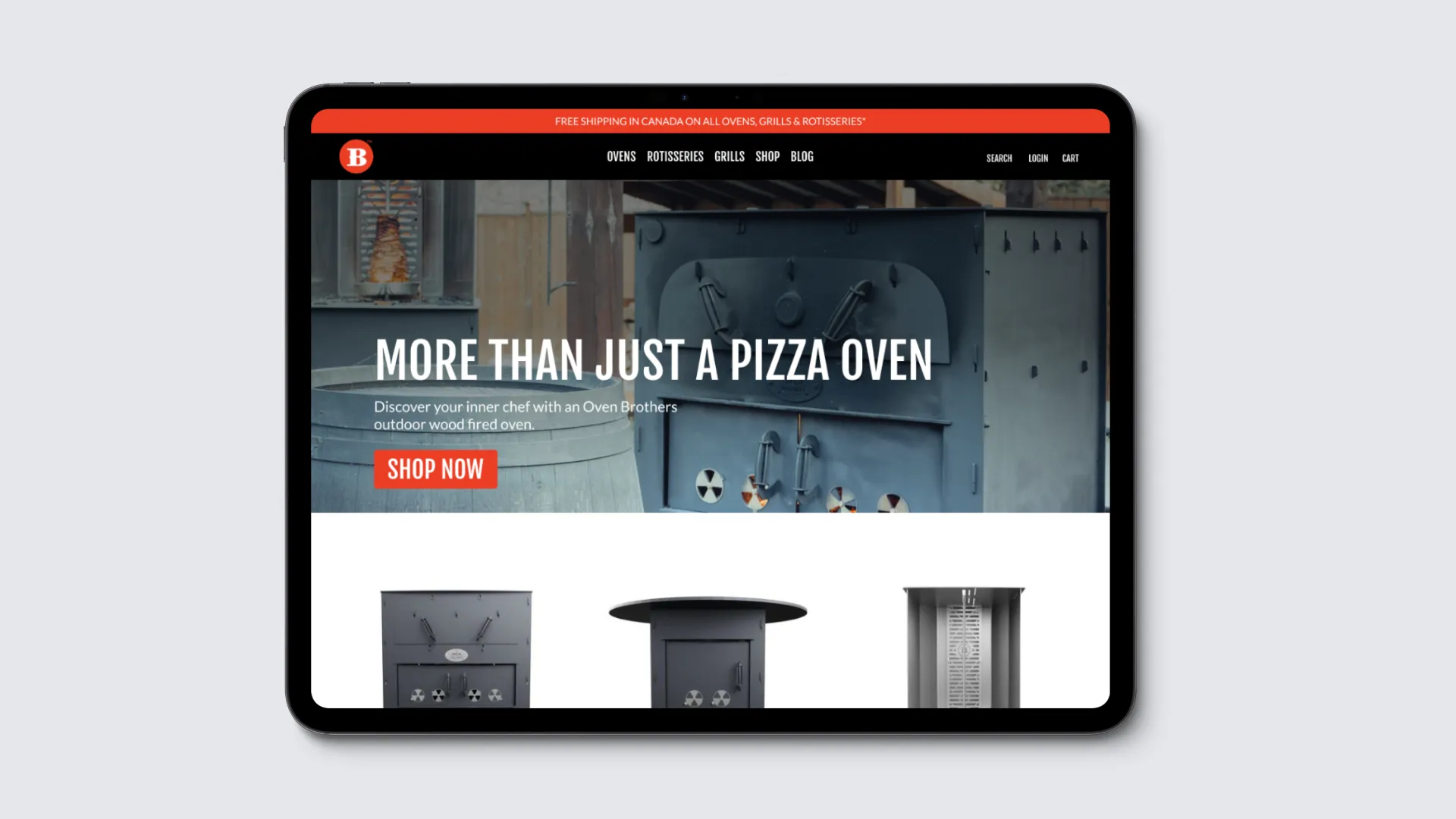 Oven Boprther New Homepage