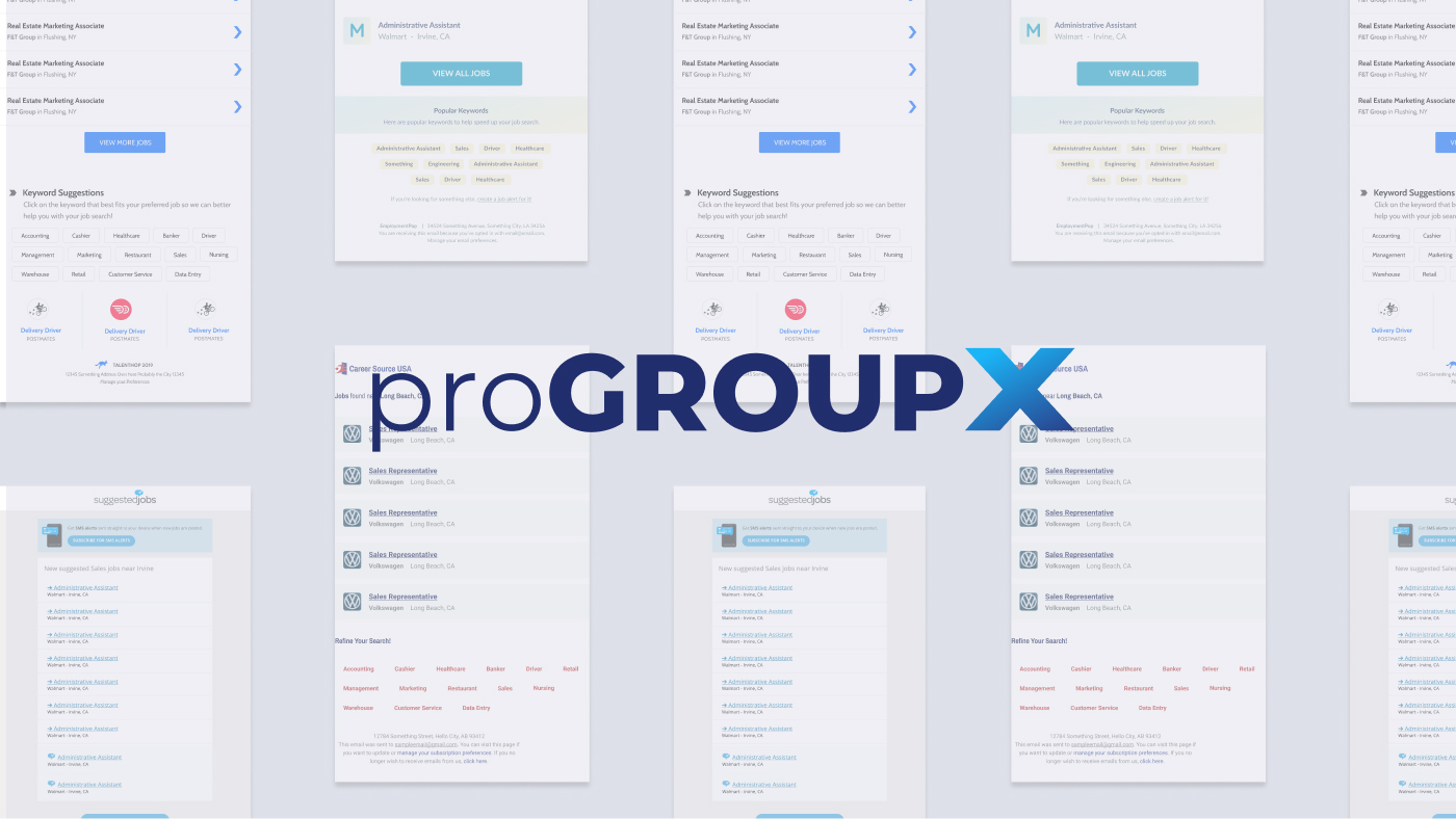 ProGroup X Email Development Process